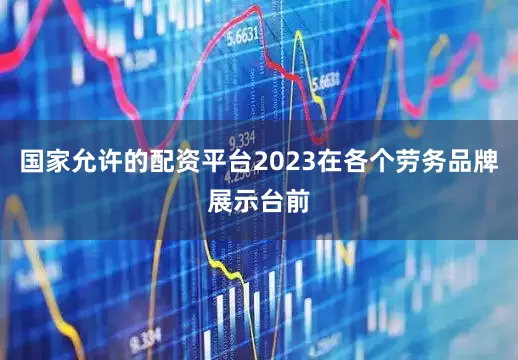 国家允许的配资平台2023在各个劳务品牌展示台前