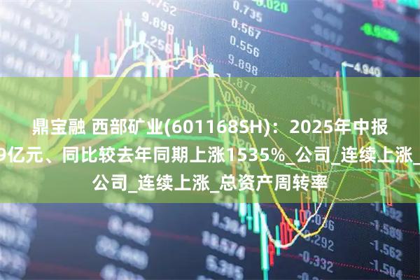 鼎宝融 西部矿业(601168SH)：2025年中报净利润为1869亿元、同比较去年同期上涨1535%_公司_连续上涨_总资产周转率