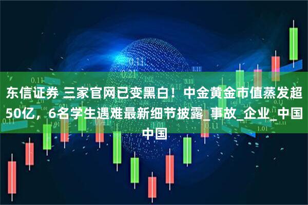 东信证券 三家官网已变黑白！中金黄金市值蒸发超50亿，6名学生遇难最新细节披露_事故_企业_中国