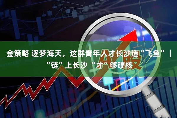 金策略 逐梦海天，这群青年人才长沙造“飞鱼”｜“链”上长沙 “才”够硬核